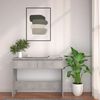 vidaXL Console Table Concrete Grey 100x35x76.5 cm Engineered Wood