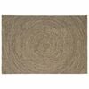 vidaXL Area Rugs Natural and Black 240 x 340 cm Jute