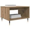 vidaXL Coffee Table Artisan oak 60 x 50 x 40 cm Engineered wood