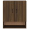 vidaXL Wall Cabinet Brown Oak 60x31x70 cm Engineered Wood