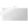 vidaXL Pool Cover Silver 488x244 cm PE