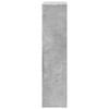 vidaXL Radiator Cover Concrete Grey 104x20x82 cm Engineered Wood