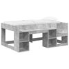 vidaXL Kids'Bed Frame with Storage Concrete Grey 80 x 160 cm