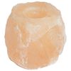 vidaXL Salt Stone Tealight Holders Pink Rock salt