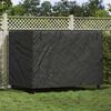 vidaXL Outdoor Swing Cover Black 220 x 150 x 150 cm 420D Oxford Fbric
