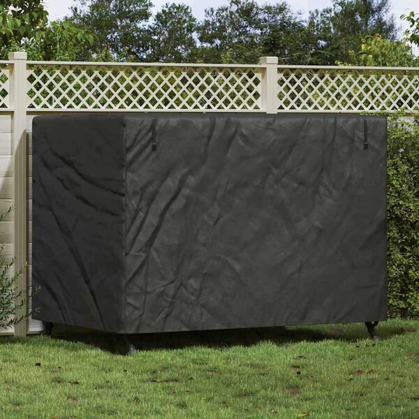 vidaXL Outdoor Swing Cover Black 220 x 150 x 150 cm 420D Oxford Fbric