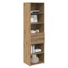 vidaXL Highboard Artisan Oak 50 x 42.5 x 185 cm Engineered Wood
