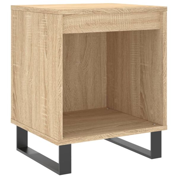 vidaXL Bedside Cabinets 2 pcs Sonoma Oak 40x35x50 cm Engineered Wood