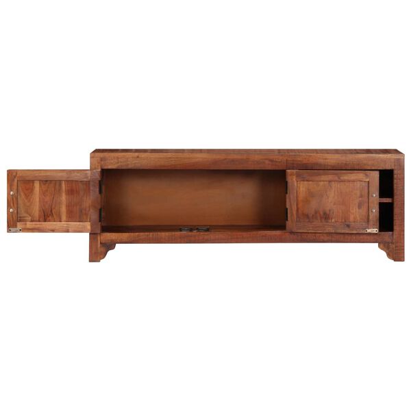vidaXL TV Cabinet 120x30x40 cm Solid Acacia Wood