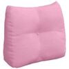 vidaXL Back Pillow Pink 60 x 24 x 50 cm Fabric