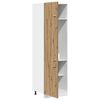 vidaXL Refrigerator Cabinet Lyon Artisan Oak 60x57x207 cm Engineered Wood