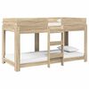 vidaXL Bunk Bed for Kids Sonoma Oak 100 x 200 cm Engineered Wood