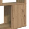 vidaXL TV Cabinet Set Brown 60 x 24 x 125.5 cm Engineered Wood