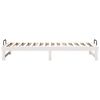 vidaXL Bed Frame White 80 x 210 cm Solid Pine Wood