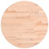 vidaXL Table Top &Oslash;40x1.5 cm Round Solid Wood Beech