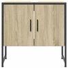 vidaXL Bathroom Sink Cabinet Sonoma Oak 60x33x60 cm Engineered Wood