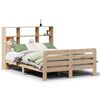 vidaXL Bed Frame without Mattress 140x200 cm Solid Wood Pine