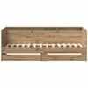 vidaXL Daybed Frame with Drawers with Storage Artisan oak 90 x 200 cm