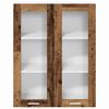 vidaXL Hanging Cabinet Old Wood 80 x 31 x 100 cm Engineered Wood