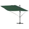 vidaXL Umbrella Green 351 x 250 x 260 cm Polyester and Aluminium