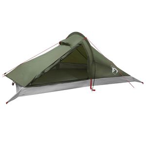 vidaXL Backpacking Tent 4-Person Olive Green