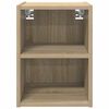 vidaXL Hanging Cabinet Sonoma Oak 30 x 29.5 x 40 cm Engineered Wood