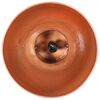 vidaXL Industrial Hanging Lamp 25 W Copper Round Mango Wood 42 cm E27