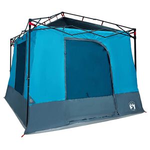 vidaXL Inner Tent 6-Person Blue Taffeta