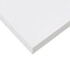 vidaXL Floating Wall Shelves 2 pcs High Gloss White 50x23x3.8 cm MDF