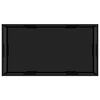 vidaXL Coffee Table Black 120x60x35 cm Tempered Glass