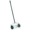 vidaXL Lawn Roller Pull with Aerator Clamps Green 127.5 x 44 cm Steel