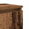 vidaXL Bedside Cabinet Old Wood 40 x 30 x 50 cm Engineered Wood