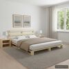 vidaXL Pallet Bed Frame without Mattress 140x200 cm Solid Wood Pine