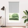 vidaXL Roller Blind Blackout Light Grey 95x210 cm Fabric Width 90.7 cm Polyester