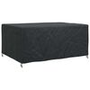 vidaXL Furniture Cover Plain Black 240 x 160 x 100 cm 420D
