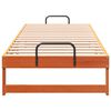 vidaXL Bed Frame Brown 80 x 200 cm Solid Pine Wood