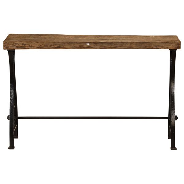 vidaXL Console Table Solid Reclaimed Wood 120x40x76 cm