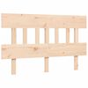 vidaXL Bed Frame without Mattress Small Double Solid Wood Pine
