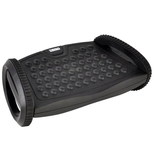 DESQ Footrest ABS Two Adjustable Height Black