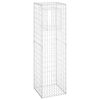 vidaXL Gabion Basket Post 50x50x180 cm Iron