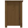vidaXL TV Cabinet Honey Brown 79x35x52 cm Solid Wood Pine
