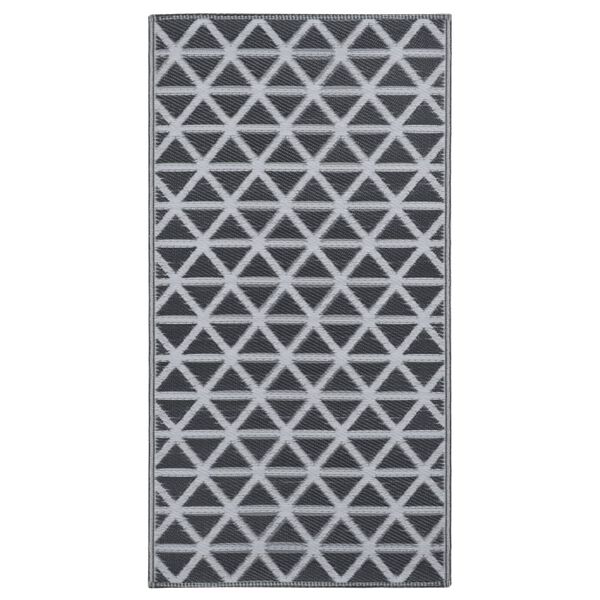 vidaXL Outdoor Carpet ARAKIL Black 160x230 cm PP