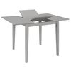 vidaXL 3 Piece Dining Set MDF Grey