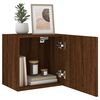 vidaXL TV Wall Cabinets 2 pcs Brown Oak 40.5x30x40 cm Engineered Wood