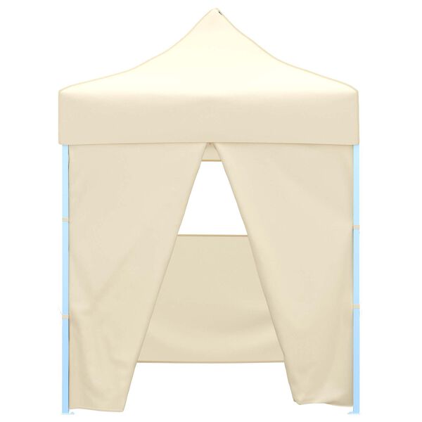 vidaXL Party Tent Folding Cream 200 x 200 x 315 cm Oxford Fabric