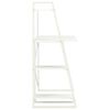 vidaXL Desk with Shelving Unit White 102x50x117 cm