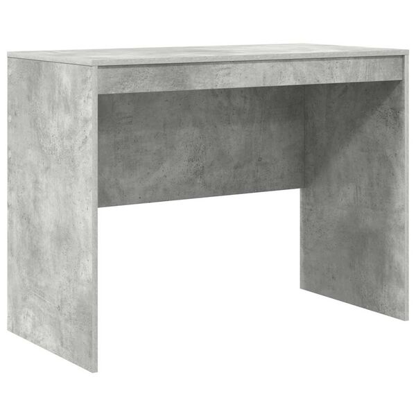 vidaXL Desk Concrete Grey 100 x 50 x 76 cm