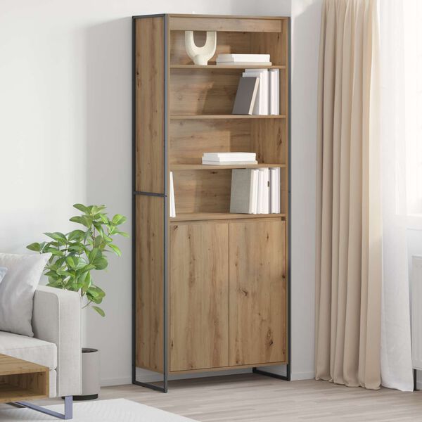 vidaXL Tall Cabinets 2 pcs Artisian Oak 79 x 36 x 200 cm