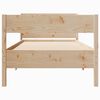 vidaXL Bed Frame without Mattress 90x200 cm Solid Wood Pine