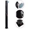 vidaXL Outdoor Solar Shower with Shower Head and Faucet 40 L